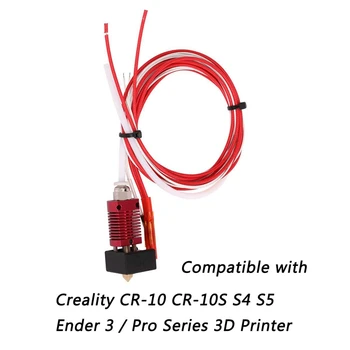 10 Pack Heatbreak Hals Kompatibel for Creality CR-10 CR-10S S4 S5 Ender 3 / Pro Series 3D-Printer Hotend Ekstruder 3482