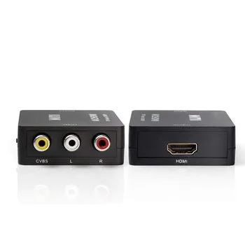1080P Mini Composite RCA CVBS AV til HDMI Konverter Adapter for PS3 Blu-Ray-Afspiller VCR DVD HDTV 1080P 48135
