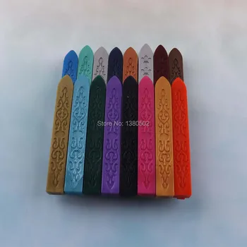 10stk/masse Mix Farve Wax Strips Maling Stempel Forsegling og Voks Segl for Frimærker til julefrokost scrapbooking 24774