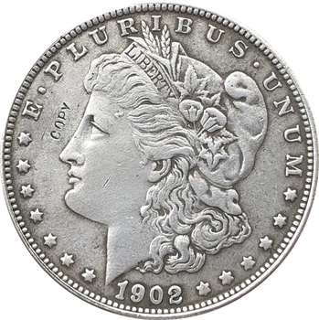 1902-S USA Morgan Dollar mønter KOPI