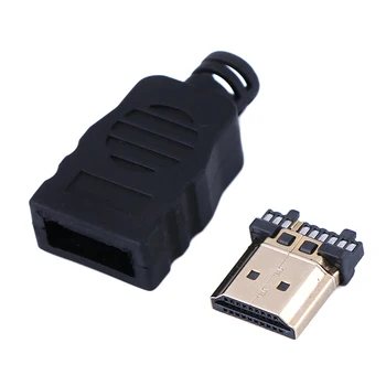 1PC NYE HDMI han-Stik Transfer Terminaler Med Box