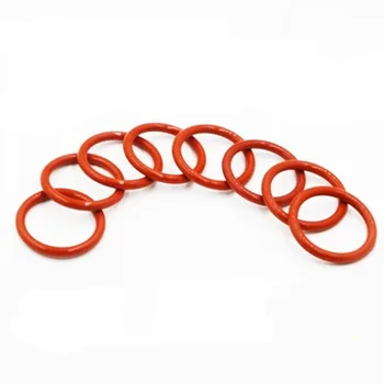 1stk Wire diameter 6mm red Silica gel vandtæt ring Tætnings O-ringen OD-360mm-440mm Høj temperatur resistens 6043