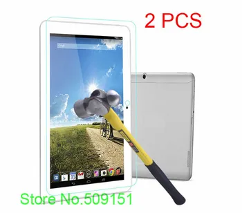 2 PC ' er Til Acer Iconia Tab A3-A20 10.1 Hærdet Glas Skærm Protektor 9h Sikkerhed Beskyttende Film på A3 A20 10 tommer+Cleaning Wipes 37066