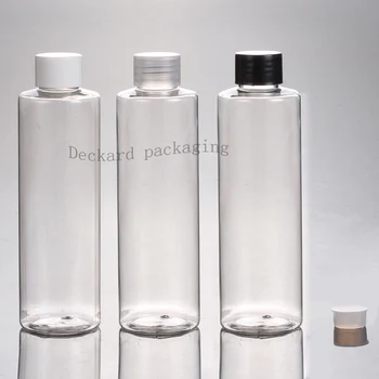 200ml 30stk plasthætte Flydende Vand, opbevaringsbeholdere 200ml duft shampoo flasker mini kosmetisk emballage plastic flasker