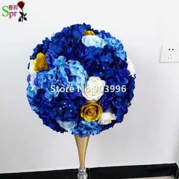 2018 SPR NYE!!Gratis forsendelse! bryllup kunstig blomst bold bryllup tabel centerpiece blomst bolde baggrund dekorative blomster 9015