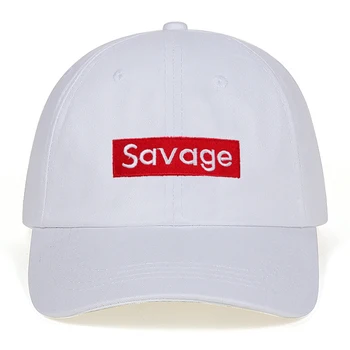 2020 Ny SAVAGE Mode Broderet Baseball Cap Hip Hop Far Hat Høj Kvalitet Udendørs Sports Cap Engros 9549