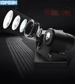 2STK Bil englevinger LED velkommen lys bildøren høflighed Projektor Lys for Mitsubishi outlander 2016 lancer 10 9 pajero 6539