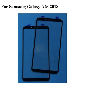 2STK Samsung Galaxy A6s 2018 Foran LCD-Glas Linse touchscreen Touch screen Ydre Skærm, A6-r SM-G6200 Glas uden flex 10254
