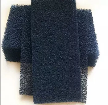 30ppi 10mm 15mm tyk klimaanlægget polyurethan filter net aktiveret carbon honeycomb skum filter for skærm