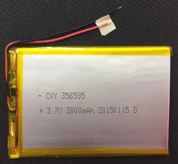 356595 Momo 9 batteri-polymer batteri 706 fladskærms-panel batteri Nye Hot mobile power 6394