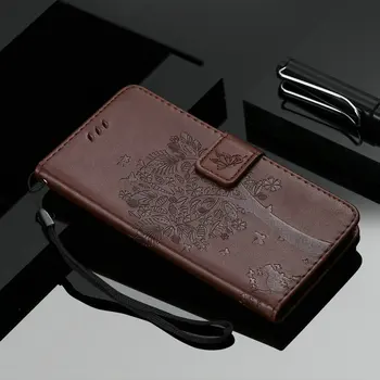 3D-Prægning i Læder Flip Case til Huawei Y7P 2020 Tilfælde Wallet-Kortholderen Funda Huawei Y 7 P Telefonen Dække Y 7P Y7 P Stødsikkert