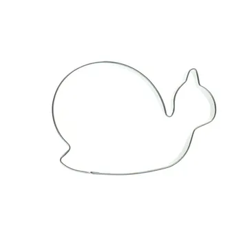 3D Snegle Form Fondant Cookie form Bagning Cookie Cutter Skimmel Kage Dekoration Værktøjer 27888