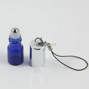 3ml 5ml 7ml Æterisk Olie Blå Roll on Flaske Parfume Kosmetiske Containere Refiilable Makeup Bærbare Rejse F1041 26182