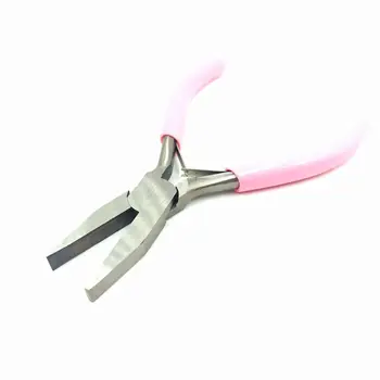 3Pcs Smykker Pink Tænger Sæt Wire Opskæring Bøjning Tang smykkefremstilling Værktøjer Kit N0HE 8048