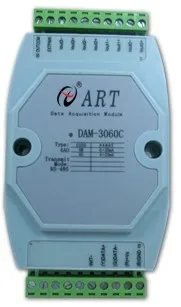4-kanal analog udgangsstrøm RS-485 Remote Data Acquisition Din-Skinne Adam Modul 12-bit 0~20 ma 4~20mA , gratis og hurtig 16201