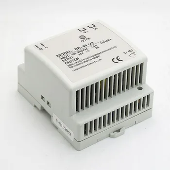 45w din-skinne mount skift strømforsyning 24V Enkelt Output AC LED input SMPS DR45-24v for cnc-led lys Direkte Salg 36547