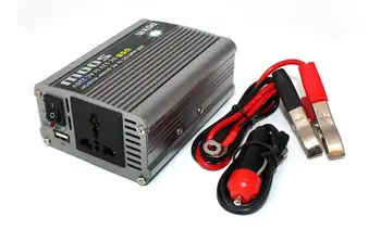 500W Køretøj Inverter 12V DC Til 220V AC USB Power Converter Strømforsyning Husstand Power Adapter 37679