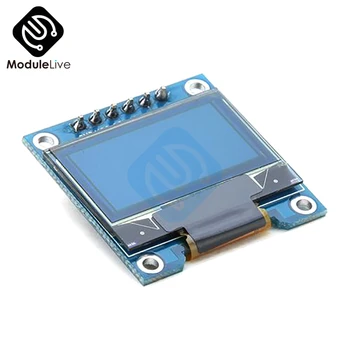 6Pins 0.96 Tommer I2C, SPI OLED Digital SSD1306 Vise 12864 SPI interface Blå LCD-Skærm Modul DIY Til Arduino 51 SMT32 I/O 8673