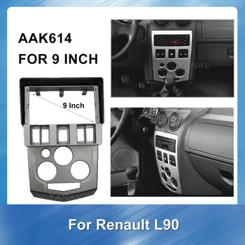 9 tommer Bil Radio Panel Dash Kit Installation Rammen For-Renault L90 Bil Audio stereo-modtager GPS-Navigation Plastik Ramme Fascia