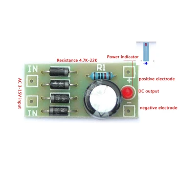 AC-DC Converter 6/12/24V Til 12V Full-bridge Ensretter-Filter Strømforsyning Modul
