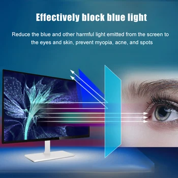 Akryl Flytbar Anti Blue-ray-Skærm Protektor Filter til Bærbar Notebook Skærm FKU66 5101