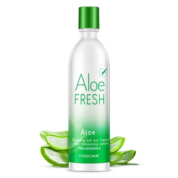 Aloe vera-fugtgivende naturlige hud vand baseret bedste toner til ansigt 535