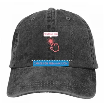 AMACGC Ka-Ws Populære Retro Sport Denim Hætte, Justerbar Snapback Casquettes Unisex Almindelig Baseball Cowboy Hat 4666