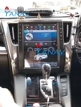 Android, 4G+64G car multimedia afspiller Til TOYOTA Alphard AH30-2019 med DSP Carplay 4G/WIFI-navigation bil stereo radio 724
