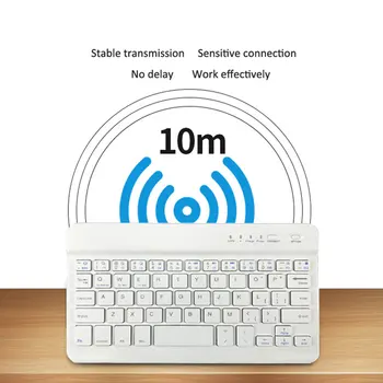 Bluetooth 3.0 Wireless Keyboard for iPad Samsung IOS Android-Systemet Universal Til Gaming Tablet PC af Høj Kvalitet til Mini Tastatur 26843