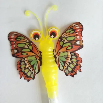 Butterfly LED Blinker Pinde Børn Piger Lys Op Fe Wand Pinde Børn Gave Toy Halloween Glød festartikler 3518