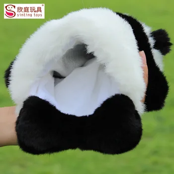 Børn gave Søde Tegneserie Dyr Kinesiske Panda 26cm Bløde dukke fyldt fingerdukker legetøj, som børn gave 4783