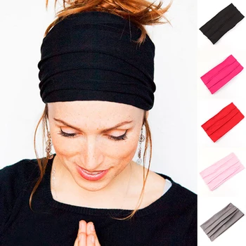 Candy Farve Elastisk hårbånd Hovedbøjle for Fashion Kvinder 41