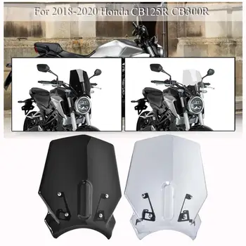 CB300 R Motorcykel Dobbelt Boble Sport Forrude Forrude-vindafviser Visir Tilbehør til Honda CB125R CB300R 2018-2020 8722