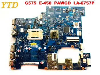 Den oprindelige Lenovo G575 laptop bundkort G575 E-450 PAWGD LA-6757P testet gode gratis fragt 11447
