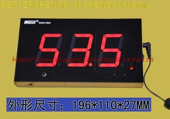 Digital tube støj meter Stor skærm aktivitet specifikke DB-måler Støj tester WS3130A