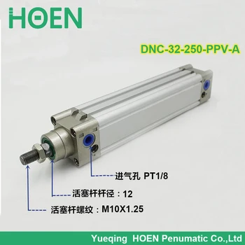 DNC-32-250-PPV-EN standard cylinder DNC-serien pneumatisk cylinder 14008
