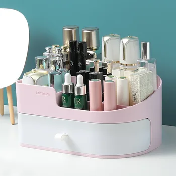 Drawer-type kosmetiske storage box desktop diverse rack kommode til opbevaring og sortering box
