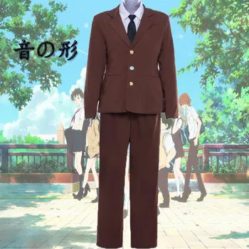 En Stille Stemme Koe ingen katachi Shoya Ishida Brun Skole Uniform Cosplay Kostume E001 12702