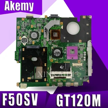 F50SV GT120M 8 Hukommelse, 1GB VRAM Bundkort For ASUS F50S X61S F50SV Laptop bundkort F50SV bundkort F50SV bundkort Test OK 37310