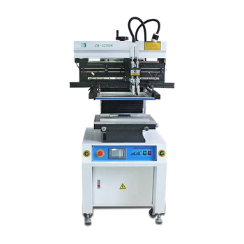Fabrik semi automatisk ført SMT produktionen PCB Solder Paste Silketryk Printer