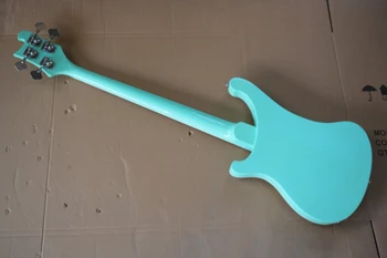 Factory Custom Himmel Blå 4-string Elektrisk Bas Guitar med Hvide Pickguard,Rosewood Gribebræt,Chrome Hardwares,Skræddersyede Tilbud 24649