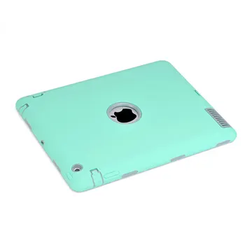 For Apple iPad Mini 123 Tilfælde Amor Dækker Heavy Duty Silikone Stødsikker Beskyttelse Tilfældet for iPad Mini 3 2 1 Screen Protector Film