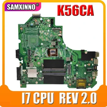 For ASUS K56CA K56CM S56C A56CM A56C S550CM K56CB S550CB I7 REV 2.0 laptop bundkort testet arbejde oprindelige bundkort