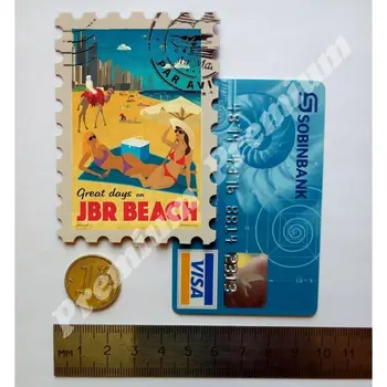 Forenede Arabiske Emirater vinyl souvenir-magnet turist-plakat 13123