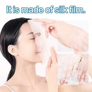 Forfriskende Silk Mask Fonce Fugtgivende Maske Ansigt Lyse Porer Skrumpe Anti Aging Oil control Genoprette Bud 25ml*10pcs