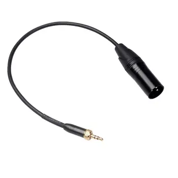 Hot Salg Adapter Kabel Multi-funktion Krave Klip Mikrofon Føre Kabel 3,5 mm han til XLR han Udvidelse Adapter Line 3587