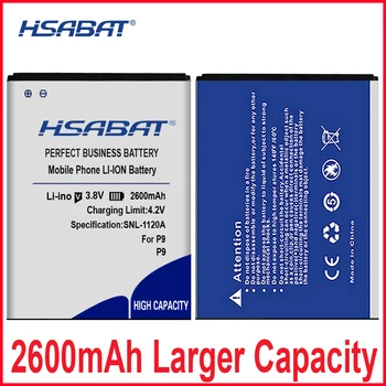 HSABAT 2600mAh Mobiltelefon Batterier til Cubot P9 Batteri 7239