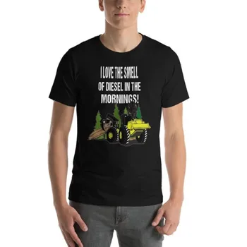 I Morgen Logge udslã / bningsmaskine udslã / bningsmaskine Driver Logge hinery Skovbrug Udendørs Lugt Shirt Kort Ærme T-Shirt
