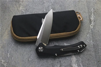 JK3287G10 flip folde kniv kugleleje D2 blade G10 håndtere udendørs camping multi-purpose jagt EDC værktøj 14429