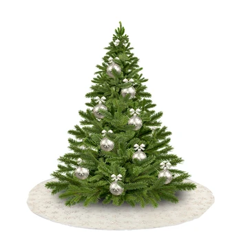 Juletræet Nederdel Tæppe Nye År Dekorationer Xmas Tree Dekoration Nederdel Ornamenter Festlig Party Supplies 22107